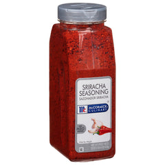 McCormick Culinary frasco frontal que muestra tamaño y etiqueta