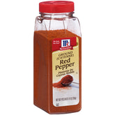McCormick frasco frontal mostrando etiqueta clara y tamaño 14 oz, práctico para despensa