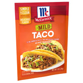 McCormick sachet frente mostrando diseño y conveniencia para recetas rápidas
