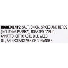 McCormick textura de mezcla de especias y ajo asado, crea costra sabrosa