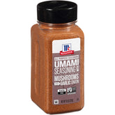 McCormick envase frontal del sazonador umami mostrando etiqueta clara y tamaño