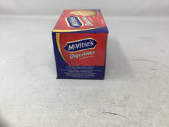 McVities galletas apiladas mostrando grosor y corte limpio, buena presencia