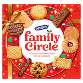 McVitie's vista frontal del paquete mostrando el tamaño y marca