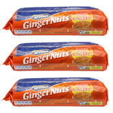 McVitie's paquete frontal muestra tres unidades, ideal para conservar frescura