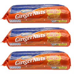McVitie's paquete frontal muestra tres unidades, ideal para conservar frescura