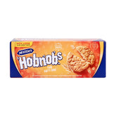 McVitie's vista frontal del paquete 255g, presenta galletas crujientes y fibra