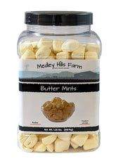 Medley Hills Farm envase frontal mostrando 1.25 lb y presentación reutilizable