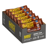 MEG empaque frontal canela mostrando diseño y beneficio de energía rápida