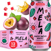 Mela Water frontal del envase mostrando marca y beneficio hidratante