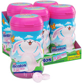 MENTOS botella frontal Bubble Fresh mostrando diseño primaveral y 50 piezas