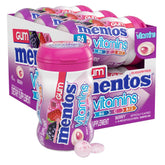 Mentos botella frontal mostrando diseño y 45 piezas para frescura portable