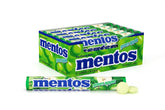 MENTOS frente del rollo con etiquetado y beneficio de frescura inmediata