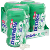 MENTOS botella frontal spearmint con diseño curvo y frescura inmediata