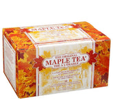 Metropolitan Tea envase frontal con diseño y bolsitas, resalta sabor maple y conveniencia