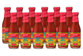 Mezzetta frente de la botella mostrando etiqueta y diseño para identificación rápida