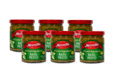 Mezzetta pesto frontal mostrando tarro y color natural