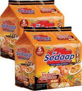 Wingsfood Sedaap frente del paquete mostrando diseño y sabor laksa