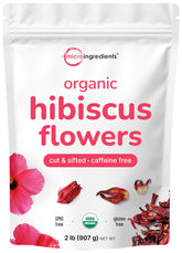 Micro Ingredients frente del envase mostrando 2 libras y etiqueta clara