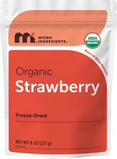 Micro Ingredients paquete frontal 8 oz mostrando etiqueta y contenido práctico