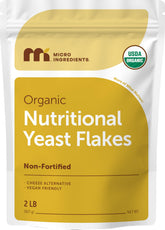 Micro Ingredients vista frontal del envase grande de 2 lb, ahorro y sabor
