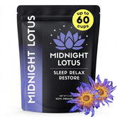 Midnight Lotus paquete frontal mostrando marca y beneficios