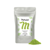 Mighty Leaf empaque frontal mostrando el producto y consumo fácil