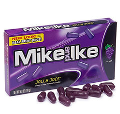 Mike and Ike caja de cine en mesa de fiesta lista para repartir