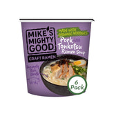 Mike’s Mighty Good vaso frontal mostrando diseño y beneficio práctico