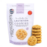 MilkBliss frente del paquete de 12 galletas con información visible y beneficio práctico