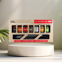Millhouse Spice Co. textura del rub en carne formando costra sabrosa
