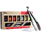 Millhouse Spice Co. set frontal en caja listo para regalar con accesorios