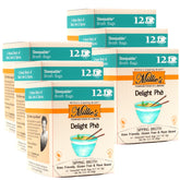 Millie’s Sipping Broth frontal del paquete mostrando conveniencia
