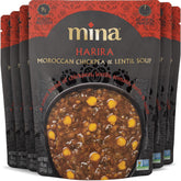 Mina Harira frente del envase mostrando marca y descripción, facilita compra informada