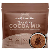 Mindful Nutrition paquete frontal mostrando logo y resealable