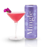 Mingle Mocktails lata frontal mostrando diseño y conveniencia