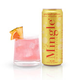 Mingle Mocktails lata frontal mostrando diseño y conveniencia