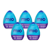 Mio frente del envase mostrando sabor berry pomegranate y conveniencia