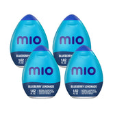 Mio botella frontal del paquete mostrando diseño y facilidad de transporte