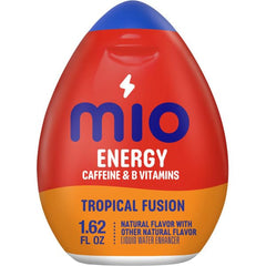 Mio uso en gimnasio añadiendo sabor al agua para mejorar la hidratación