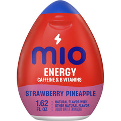 Southwind MiO Energy gota mezclándose en agua, muestra sabor instantáneo
