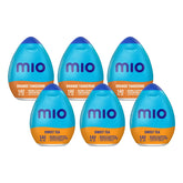 MiO frasco frontal mostrando Naranja Mandarina y Sweet Tea y fácil transporte
