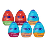 Mio pack frontal con seis sabores para hidratación sin calorías