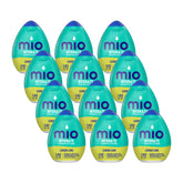 Mio Sport frontal con botella lemon lime mostrando diseño y tamaño portátil