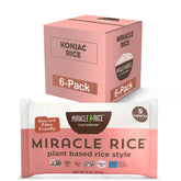 Miracle Noodle paquete frontal mostrando diseño y conveniencia
