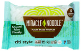 Miracle Noodle ziti frente del empaque mostrando el tamaño y presentación beneficiosa
