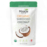 Miracle Palm frente del envase mostrando la bolsa y su marca, práctico para despensa