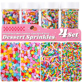 Miss doozy envase frontal de Rainbow Sprinkles mostrando colores vibrantes y cantidad