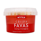 Mitica paquete frontal mostrando marca y tamaño, práctico para llevar