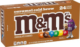 M&M'S vista frontal del empaque muestra caja al por mayor y práctico almacenamiento