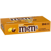 M&M'S bolsa frontal mostrando tamaño y colores, ideal para llevar